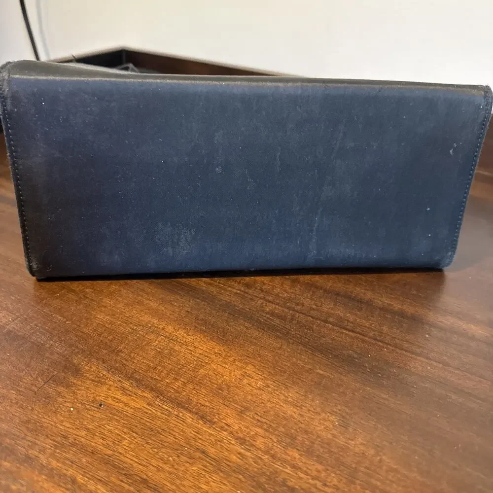 Kate Spade NY 90s Sam Mini Box Purse Vintage Black Handbag Vintage B